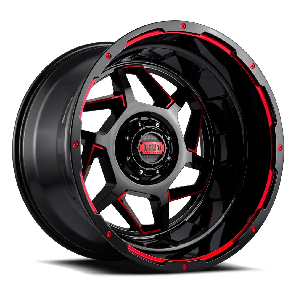 D29635E87 – GRID WHEELS Wheel, 20 Inch Diameter x 9 Inch Width 6 x 135 Millimeter/ 6 x 5.31 Inch Bolt Pattern 0 Milli...